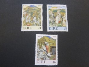 Ireland 1988 Sc 731-33 set MNH