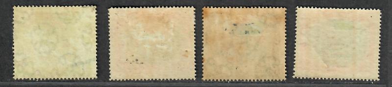 Papua New Guinea Sc#1-3, 7 M/H/F-VF, Partial Set, #1 NG, #3 Toned, Cv. $113.50