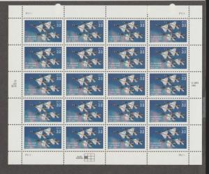 U.S. Scott #3167 US Air Force 50th Stamps - Mint NH Sheet - Middle Left Plate