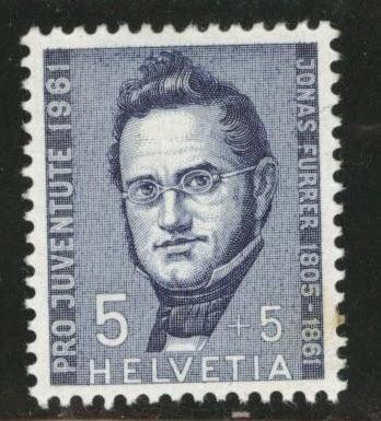 Switzerland Scott B308 MH* 1961 semipostal 