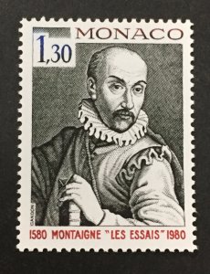 Monaco 1980 #1230, Montaigne, MNH.