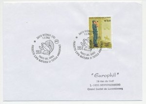 Cover / Postmark Italy 2003 Frog