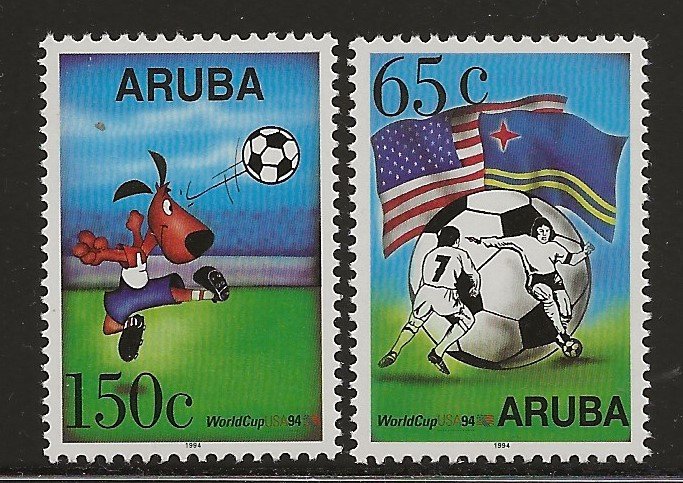 ARUBA  SC #  107 - 8     MNH