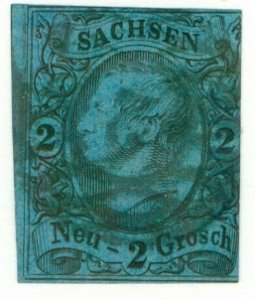 SAXONY GERMANY 11 USED (RL) 3836 CV $20.00 BIN $8.00