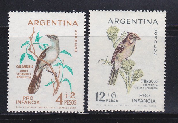 Argentina B40-B41 Set MNH Birds (B)