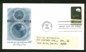 1371 APOLLO 8 FDC HOUSTON, TX ARTMASTER CACHET