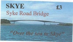 SKYE - 2014 -  Skye Road Bridge - Imp Single Stamp - M N H- Private Issue