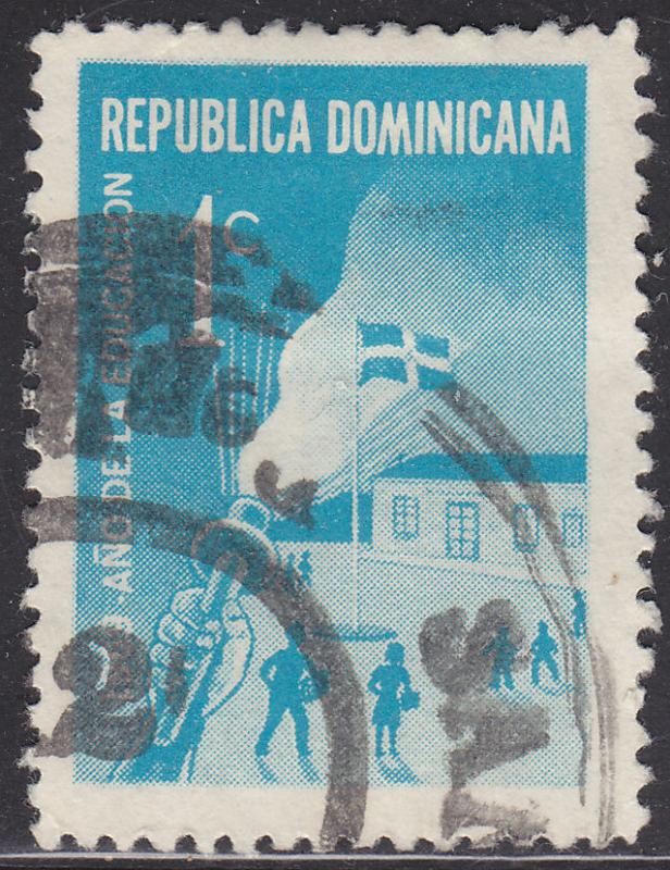 Dominican Republic RA44 Postal Tax Stamp 1969