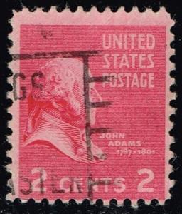 US #806 John Adams; Used (0.25)