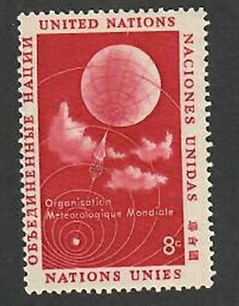 United Nations-New York;  Scott 50; 1957; Unused; NH