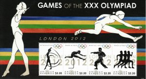 Antigua & Barbuda 2012 MNH Sports Stamps London Olympics Martial Arts 4v M/S