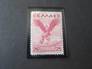 Greece 1935 Sc C27 Bird MNH