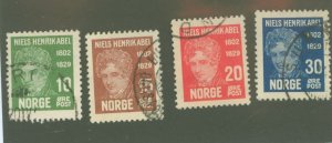 Norway #145-8  Single (Complete Set)