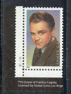 3329 * JAMES CAGNEY *   U.S. Postage Stamp  MNH * LL PL#S111111