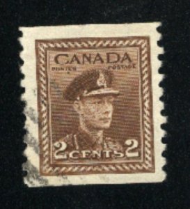 Canada #279   used   VF  PD