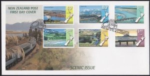 NEW ZEALAND 1997 Scenic Railways commem FDC................................B3509