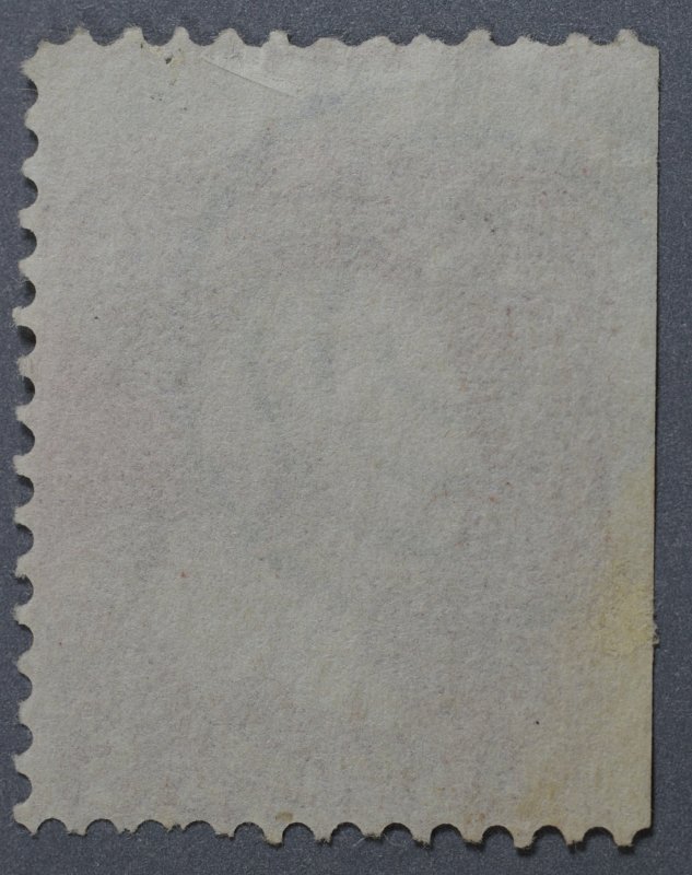 United States #65 Used VG Classic Bullseye Cancel Shifted Vertical Straight Edge