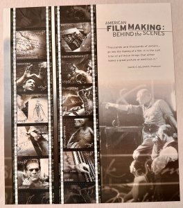 US # 3772 Filmmaking behind the scenes Pane of 10 37c 2003 Mint NH