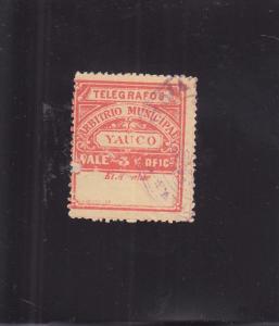 Puerto Rico-Yauco, Sc #76, 3 Cents (24733)