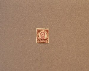 672, Lincoln, Overprint, Mint OGNH, CV $30.00