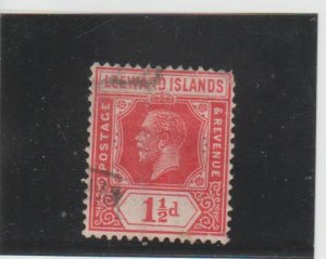 Leeward Islands  Scott#  65  Used  (1926 King George V)