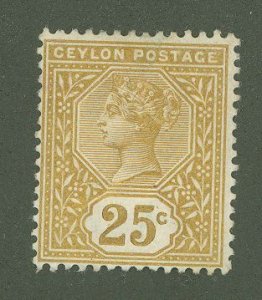 Ceylon #138 Unused Single