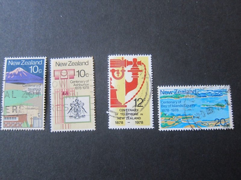 New Zealand 1978 SG 1160-1163 FU set