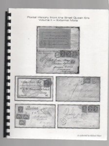 Michael Rixon cerlox bound POSTAL HISTORY FROM THE SMALL QUEEN ERA Vol 1& II