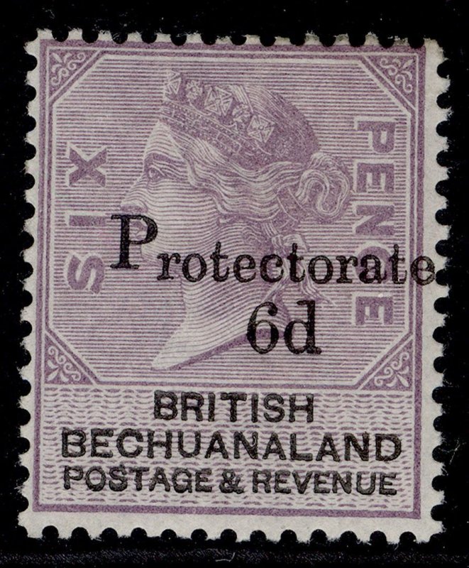 BECHUANALAND PROTECTORATE QV SG45, 6d on 6d lilac & black, M MINT. Cat £120.