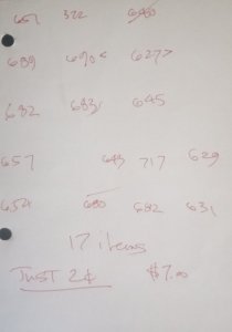 ALL $.02 STAMPS - 17 ITEMS