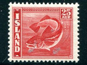 Iceland #224b  perf 13x14 Mint VF NH