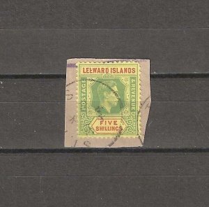 LEEWARD ISLANDS 1938/51 SG 112a USED Cat £950