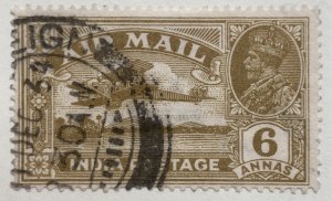 AlexStamps INDIA #C4 VF Used 