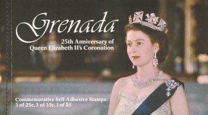 Grenada # 877, Q Elizabeth Coronation 25th Anniversary, Complete Booklet