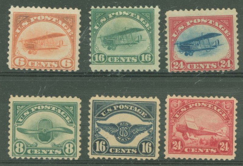 United States #C1-C6  Single (Complete Set)