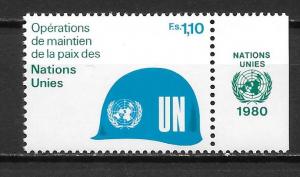 UN Geneva 92 Peace Keeping Operations with MI Tab MNH