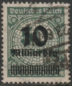 Germany 1923 Sc 315 used