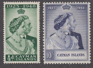 Cayman Islands #116, 117 Mint