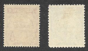 Doyle's_Stamps: MLH 1935 VF-XF Australian ANZAC Set Scott  #150* & #151*