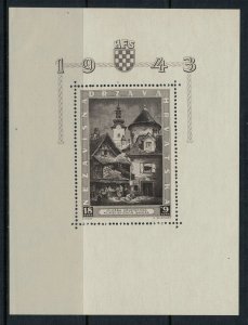 Croatia #B40* NH  CV $14.00  Souvenir Sheet