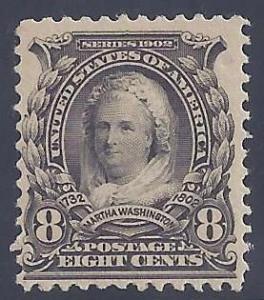 Scott #306 Mint NH OG VF