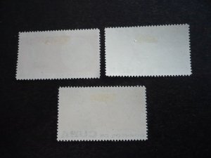 Stamps - Cuba - Scott# 757-759 - Mint Hinged Set of 3 Stamps