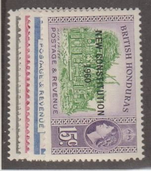 British Honduras Scott #159-162 Stamp - Mint Set