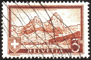 1931, Switzerland 3Fr, Used, Sc 209