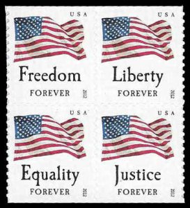 PCBstamps  US #4641/4644b Bk Block $1.80(4x{45c})Flag, MNH, (4)