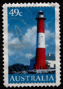 Australia #2051  Lighthouses & Maps Used - CV$0.60 - Has corner crease