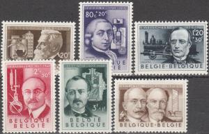 Belgium #B573-8  F-VF Unused CV $42.15