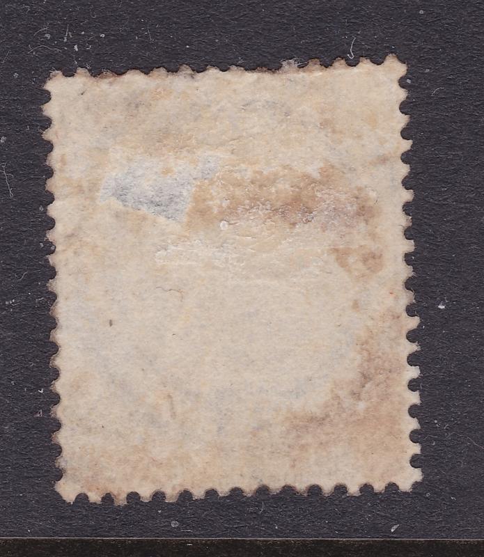 Great Britain a QV 4d grey brown from 1880 used