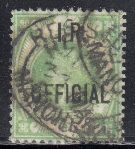 Great Brittain #O12 Used  WMK 30   -- Choice stamp---  C$350,00 - Nice  cancel