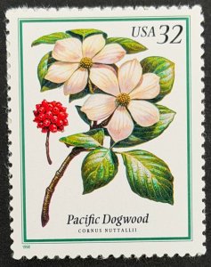 USA, 1998, SC# 3197, Flowering Trees, Unused, MNH, VF